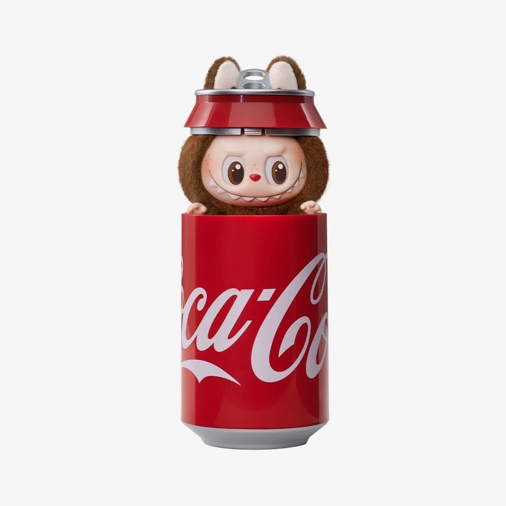 Pop Mart The Monsters Coca Cola Coke Mysterious Guest Secret Labubu Face Pendant